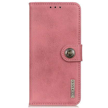 KHAZNEH For Samsung Galaxy A06 Wallet Case Cowhide Texture Leather Flip Phone Cover