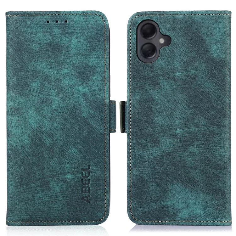 ABEEL For Samsung Galaxy A06 Case Retro Leather Phone Cover Wallet Stand View