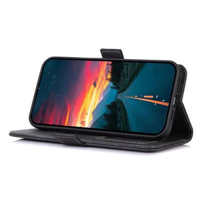ABEEL For Samsung Galaxy A06 Case Retro Leather Phone Cover Wallet Stand View
