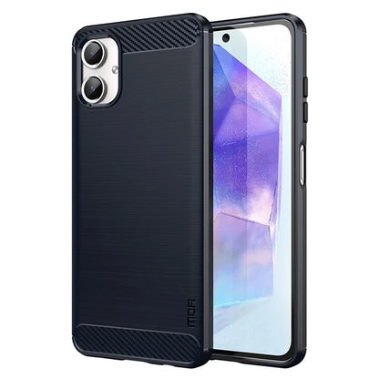 MOFI JK TPU Series-1 For Samsung Galaxy A06 Case Carbon Fiber Texture TPU Soft Phone Cover