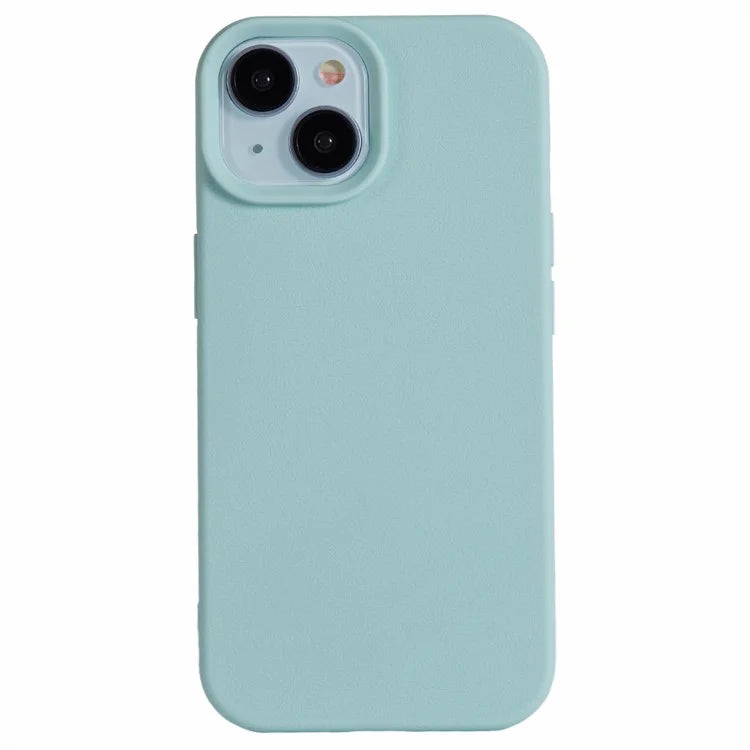 HYUE Series For iPhone 15 Plus Case Litchi Texture TPU Shockproof Phone Cover