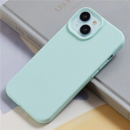 HYUE Series For iPhone 15 Plus Case Litchi Texture TPU Shockproof Phone Cover