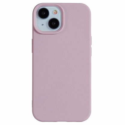 HYUE Series For iPhone 15 Plus Case Litchi Texture TPU Shockproof Phone Cover