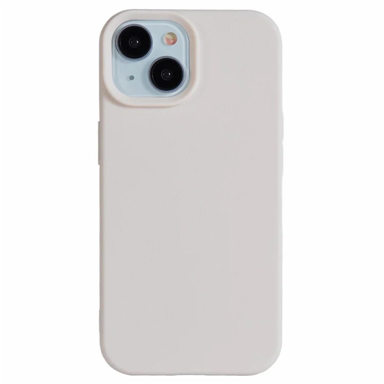 HYUE Series For iPhone 15 Plus Case Litchi Texture TPU Shockproof Phone Cover
