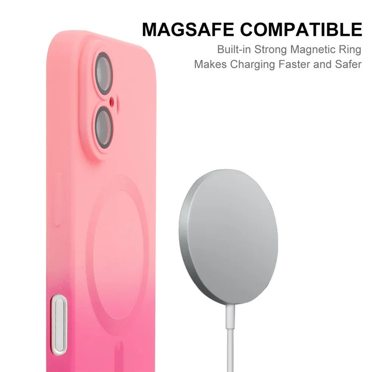 ENAKY HAT PRINCE For iPhone 16 Plus Case Silicone Cover Lens Protection