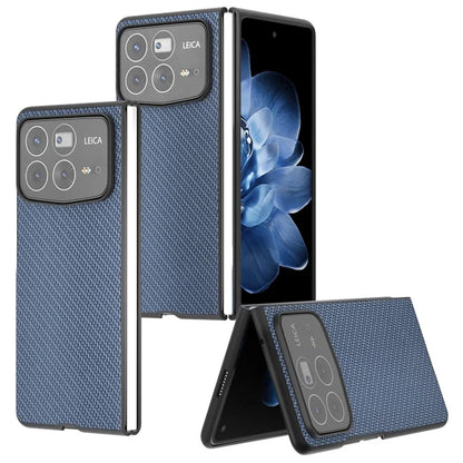 For Xiaomi Mix Fold 4 5G Case Carbon Fiber Texture PU+PC Phone Cover