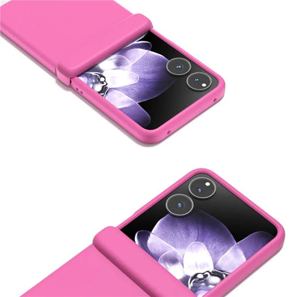 ABEEL For Xiaomi Mix Flip 5G Case Skin Feel PC Phone Cover with Hinge Protection