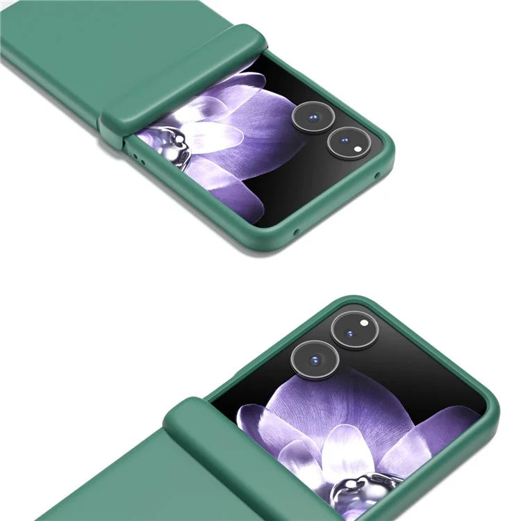 ABEEL For Xiaomi Mix Flip 5G Case Skin Feel PC Phone Cover with Hinge Protection