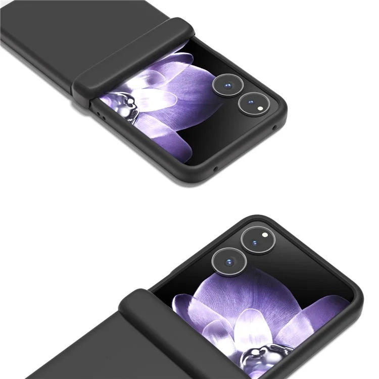 ABEEL For Xiaomi Mix Flip 5G Case Skin Feel PC Phone Cover with Hinge Protection