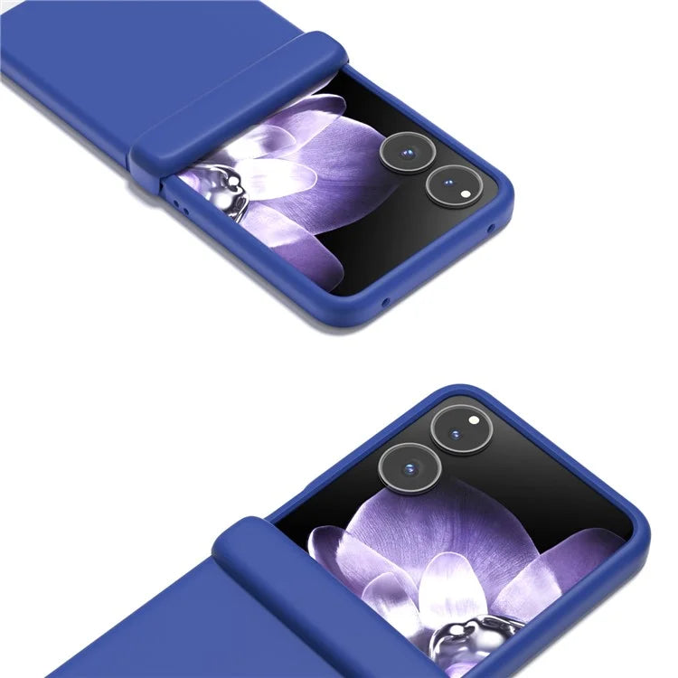 ABEEL For Xiaomi Mix Flip 5G Case Skin Feel PC Phone Cover with Hinge Protection