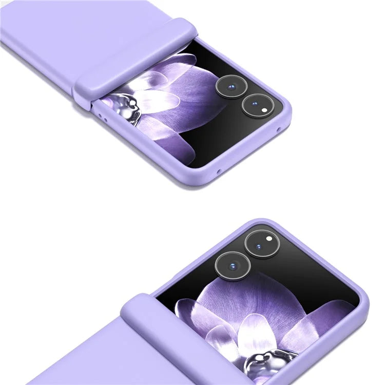ABEEL For Xiaomi Mix Flip 5G Case Skin Feel PC Phone Cover with Hinge Protection