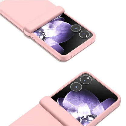 ABEEL For Xiaomi Mix Flip 5G Case Skin Feel PC Phone Cover with Hinge Protection