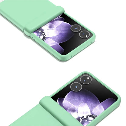 ABEEL For Xiaomi Mix Flip 5G Case Skin Feel PC Phone Cover with Hinge Protection