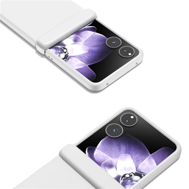ABEEL For Xiaomi Mix Flip 5G Case Skin Feel PC Phone Cover with Hinge Protection