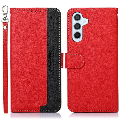 KHAZNEH For Samsung Galaxy A16 5G Case RFID Blocking Wallet PU Leather Phone Cover