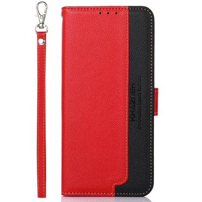 KHAZNEH For Samsung Galaxy A16 5G Case RFID Blocking Wallet PU Leather Phone Cover