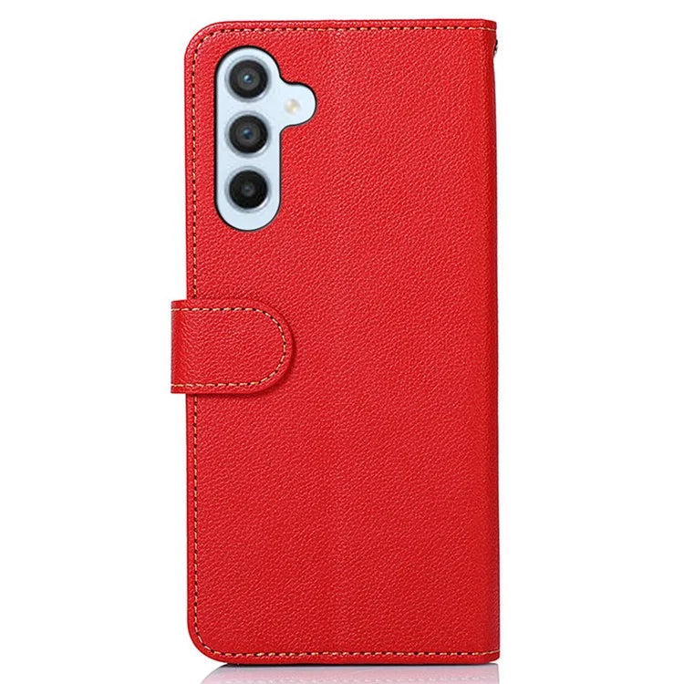 KHAZNEH For Samsung Galaxy A16 5G Case RFID Blocking Wallet PU Leather Phone Cover