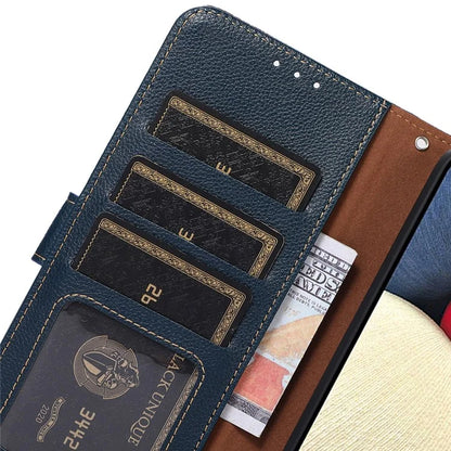 KHAZNEH For Samsung Galaxy A16 5G Case RFID Blocking Wallet PU Leather Phone Cover