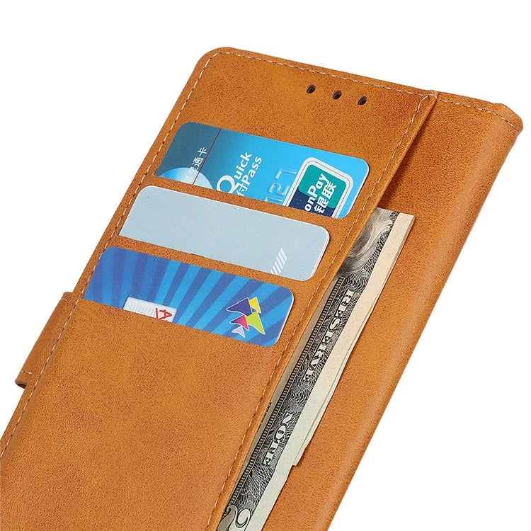 For Samsung Galaxy A16 5G Stand Wallet Case Cowhide Texture Leather Phone Cover