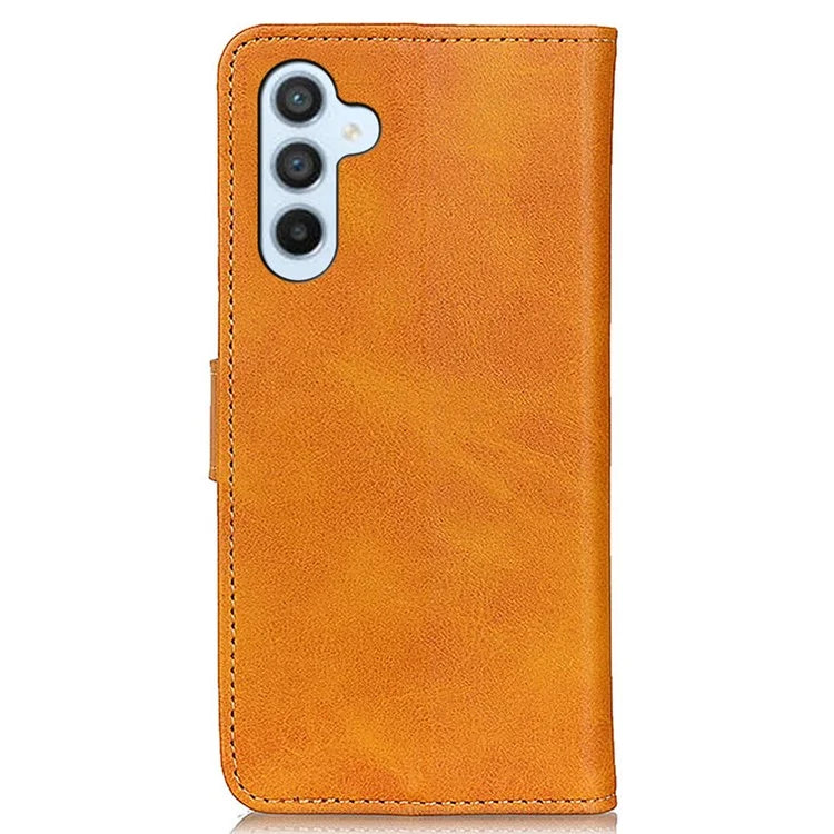 For Samsung Galaxy A16 5G Stand Wallet Case Cowhide Texture Leather Phone Cover