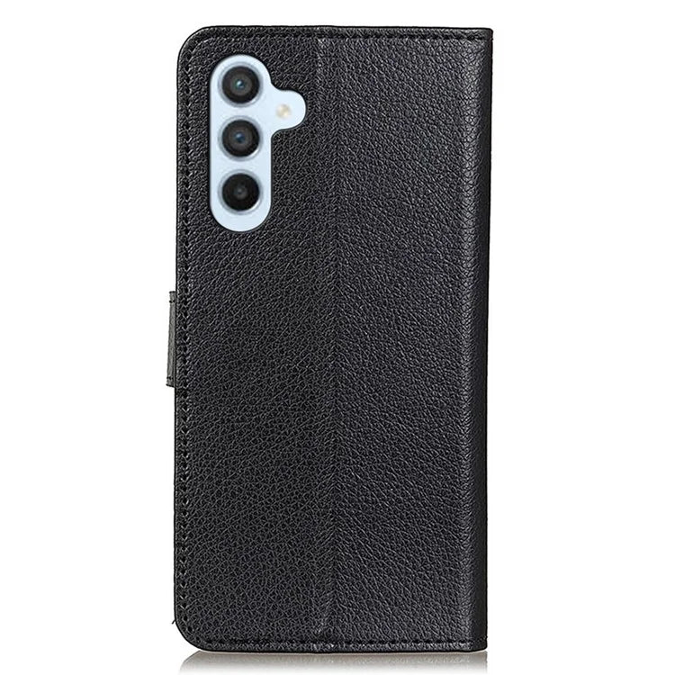 For Samsung Galaxy A16 5G Wallet Case PU Leather Phone Cover Litchi Texture