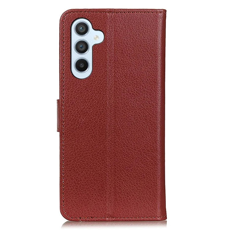 For Samsung Galaxy A16 5G Wallet Case PU Leather Phone Cover Litchi Texture