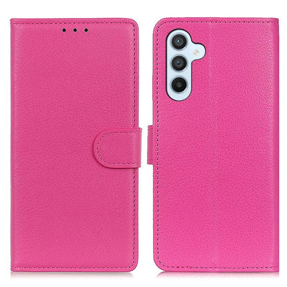 For Samsung Galaxy A16 5G Wallet Case PU Leather Phone Cover Litchi Texture