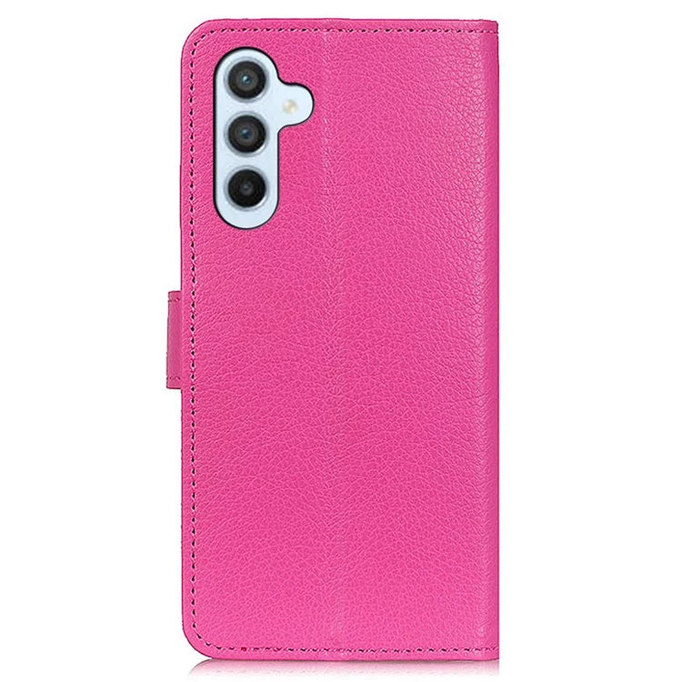 For Samsung Galaxy A16 5G Wallet Case PU Leather Phone Cover Litchi Texture