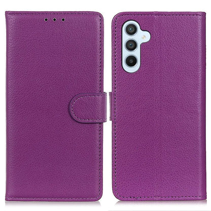 For Samsung Galaxy A16 5G Wallet Case PU Leather Phone Cover Litchi Texture
