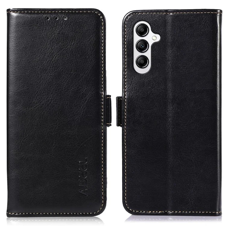 ABEEL For Samsung Galaxy A16 5G Case PU Leather Crazy Horse Texture Wallet Phone Cover