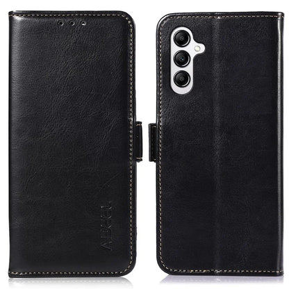 ABEEL For Samsung Galaxy A16 5G Case PU Leather Crazy Horse Texture Wallet Phone Cover