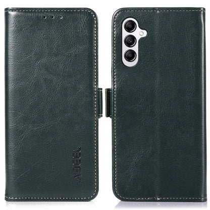ABEEL For Samsung Galaxy A16 5G Case PU Leather Crazy Horse Texture Wallet Phone Cover