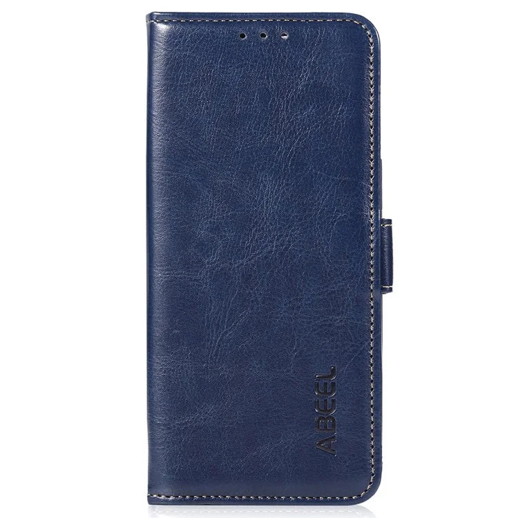 ABEEL For Samsung Galaxy A16 5G Case PU Leather Crazy Horse Texture Wallet Phone Cover