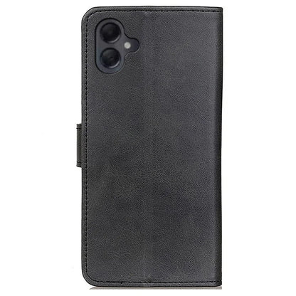 For Samsung Galaxy A06 Stand Wallet Case Cowhide Texture Leather Phone Cover