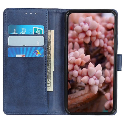 For Samsung Galaxy A06 Stand Wallet Case Cowhide Texture Leather Phone Cover