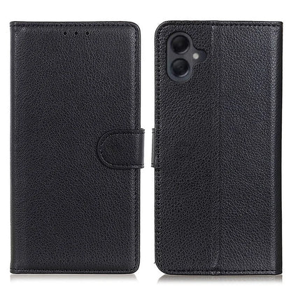 For Samsung Galaxy A06 Wallet Case PU Leather Phone Cover Litchi Texture
