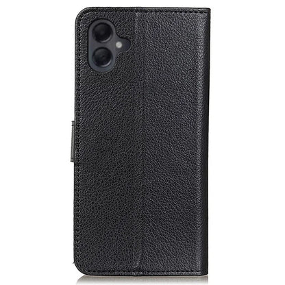 For Samsung Galaxy A06 Wallet Case PU Leather Phone Cover Litchi Texture