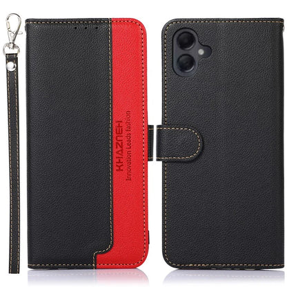 KHAZNEH For Samsung Galaxy A06 Case RFID Blocking Wallet PU Leather Phone Cover