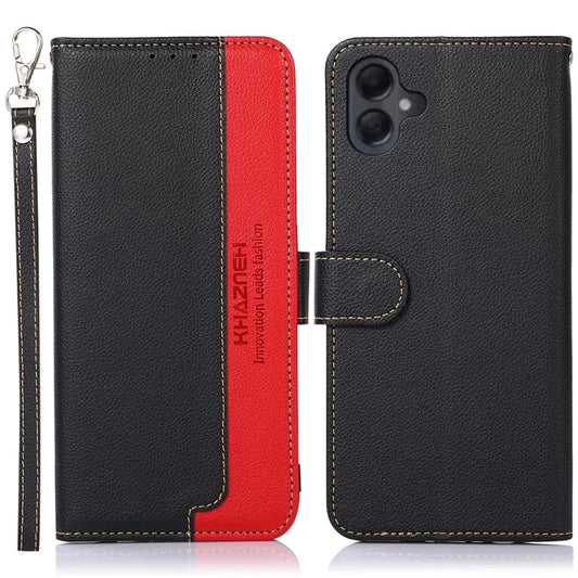 KHAZNEH For Samsung Galaxy A06 Case RFID Blocking Wallet PU Leather Phone Cover