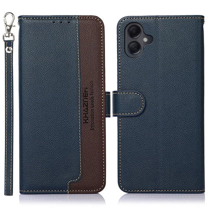 KHAZNEH For Samsung Galaxy A06 Case RFID Blocking Wallet PU Leather Phone Cover