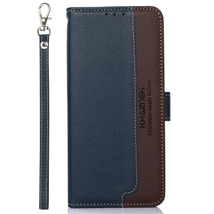 KHAZNEH For Samsung Galaxy A06 Case RFID Blocking Wallet PU Leather Phone Cover
