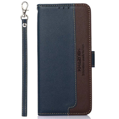 KHAZNEH For Samsung Galaxy A06 Case RFID Blocking Wallet PU Leather Phone Cover