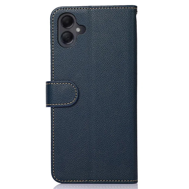 KHAZNEH For Samsung Galaxy A06 Case RFID Blocking Wallet PU Leather Phone Cover