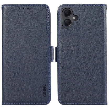 ABEEL For Samsung Galaxy A06 Case Litchi Texture Leather RFID Blocking Phone Cover
