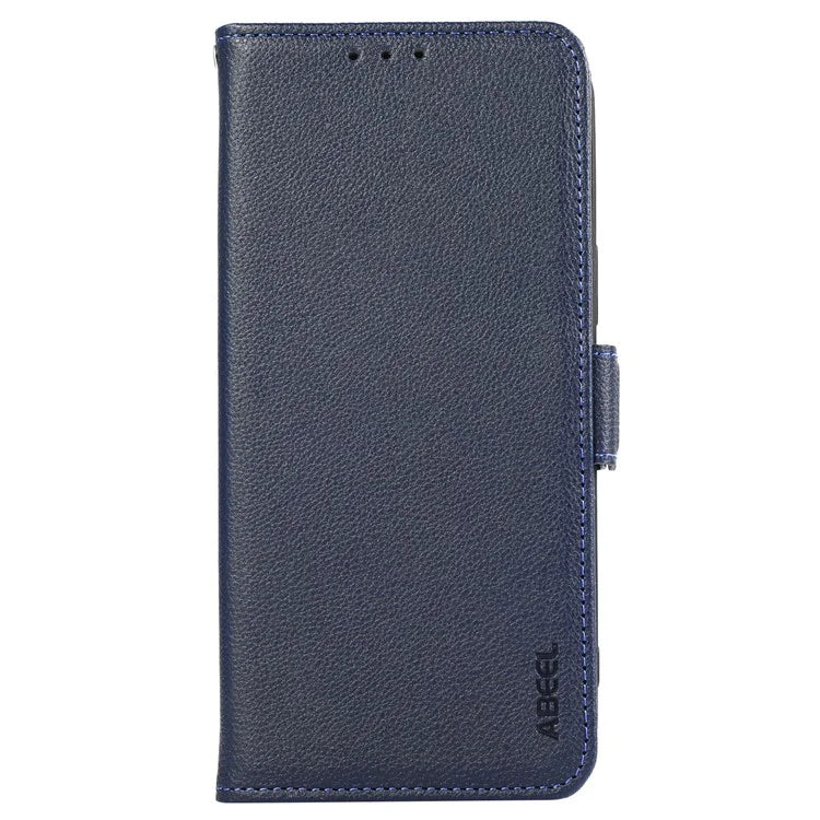 ABEEL For Samsung Galaxy A06 Case Litchi Texture Leather RFID Blocking Phone Cover