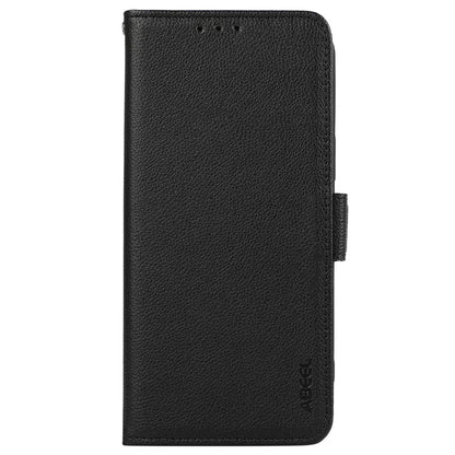 ABEEL For Samsung Galaxy A06 Case Litchi Texture Leather RFID Blocking Phone Cover