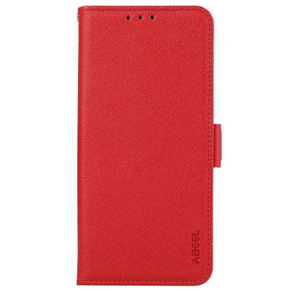 ABEEL For Samsung Galaxy A06 Case Litchi Texture Leather RFID Blocking Phone Cover