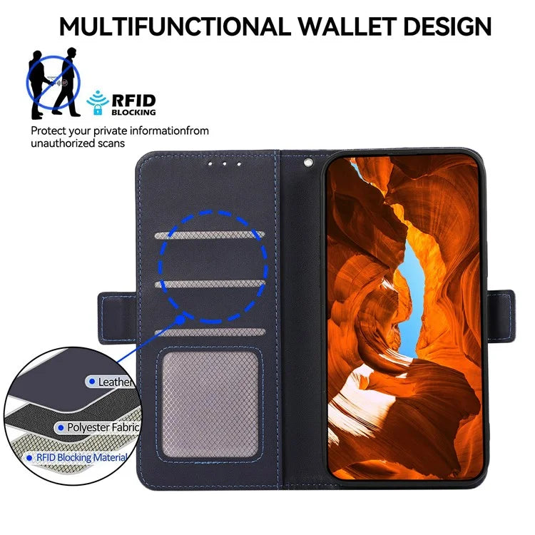 ABEEL For OnePlus Nord 4 Case Leather Phone Cover with RFID Blocking Wallet