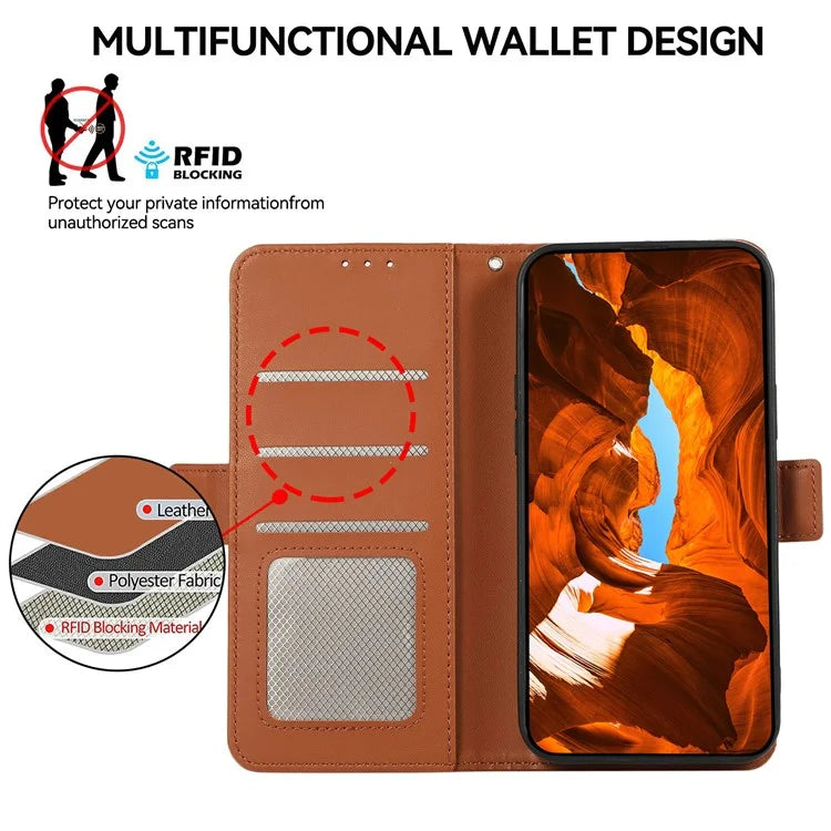 ABEEL For OnePlus Nord 4 Case Leather Phone Cover with RFID Blocking Wallet