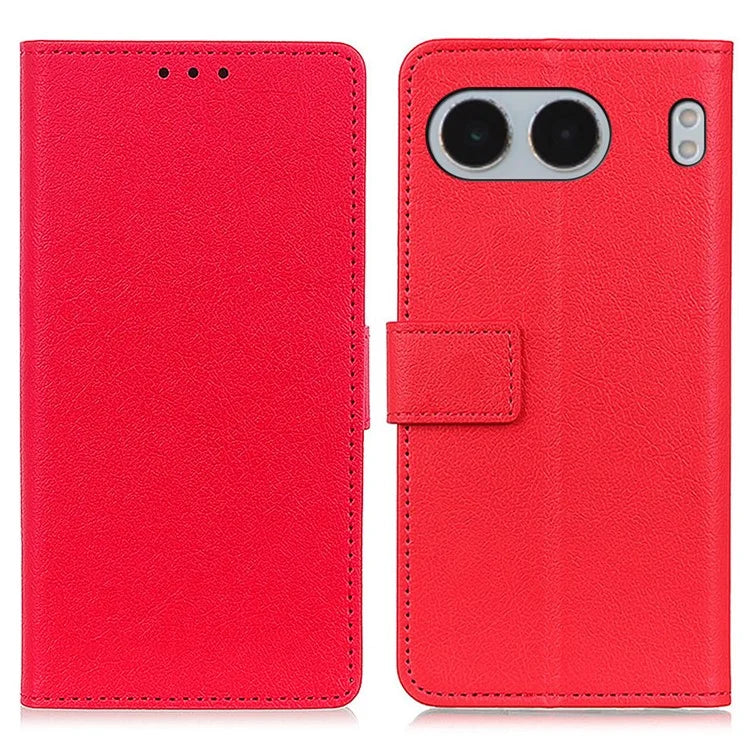 For OnePlus Nord 4 Case PU Leather Stand Wallet Phone Cover